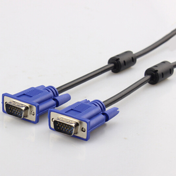 VGA laidai 3+5, vario šerdis, nikeliuota danga, skirta kompiuteriui/televizoriui/projektoriui