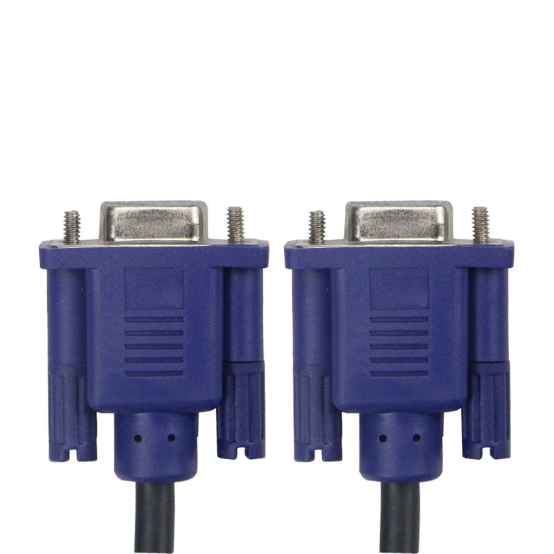 VGA laidas, vyriška-vyriška jungtis, varinis laidininkas, VGA sąsaja, injekcinės formos korpusas, skirtas kompiuteriui, televizoriui, monitoriui ir projektoriui