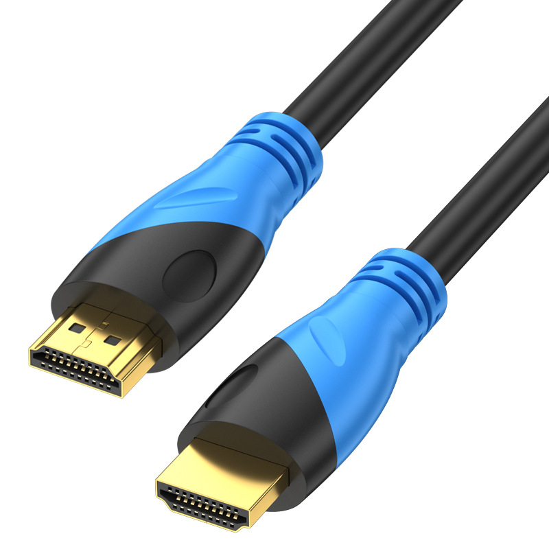 HDMI 2.0 kabelis, 4K60Hz, ilgis 1 m, CCS laidinys su auksu dengimu, skirtas kompiuteriui, televizoriui, monitoriui ir projektoriui