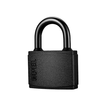 Lacăt de uz casnic, corp din fier, nucleu din cupru, model W-Black-TK, pentru porți, depozite, camioane, închisori, dulapuri, bagaje, școli și șantiere.