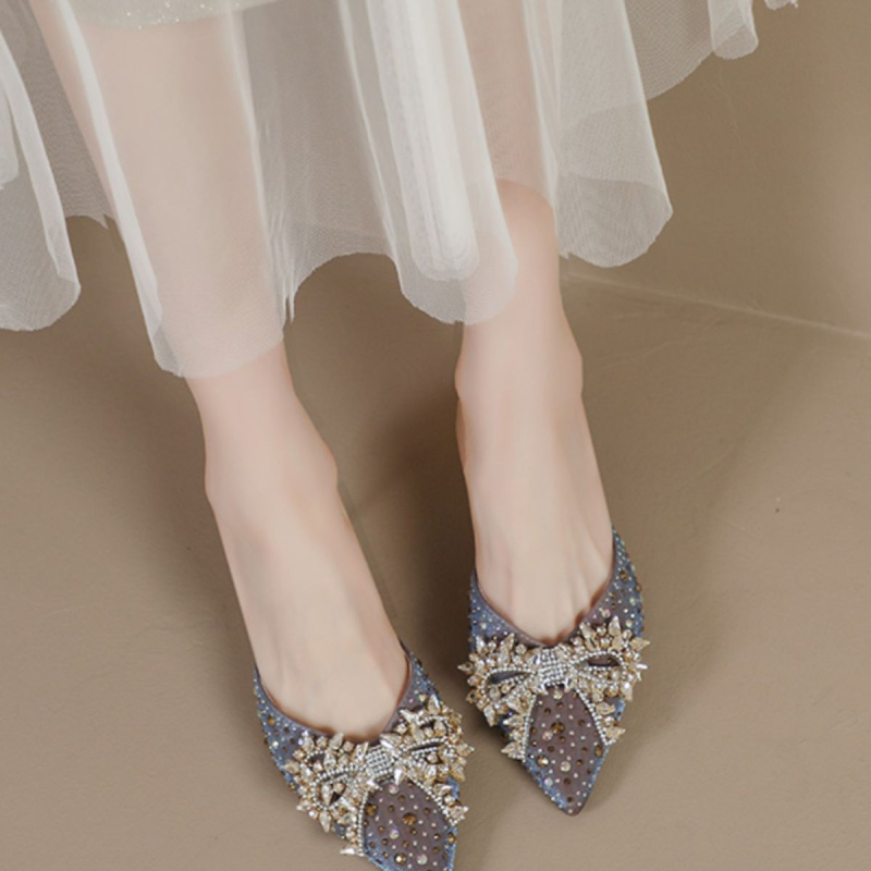 Sieviešu sandales ar smailu purnu un šauru papēdi, korejiešu stils, PU augšdaļa, gumijas zole, pavasaris 2025