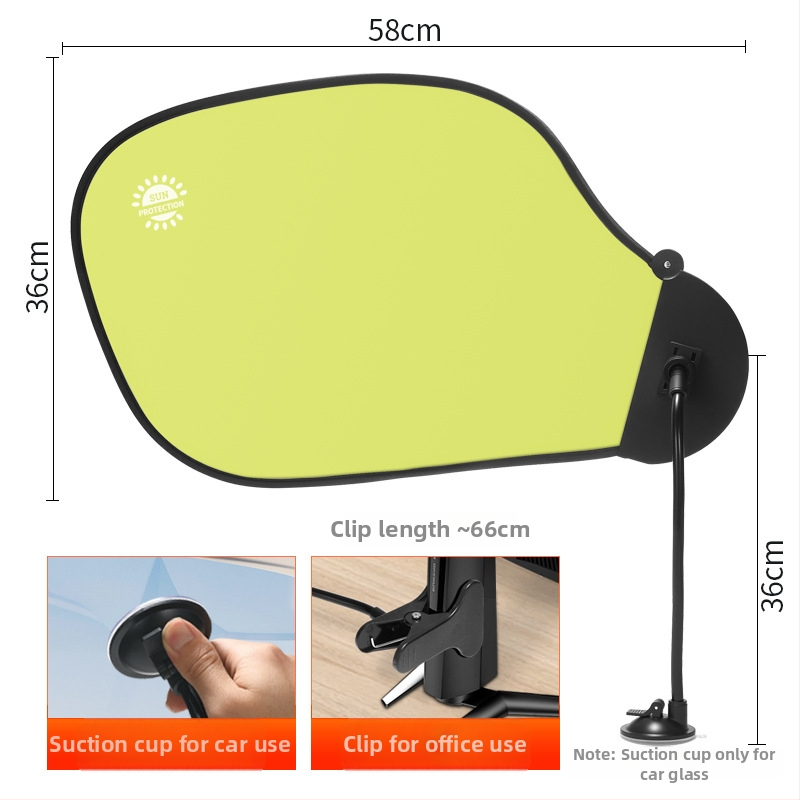 Autoakna päikesekaitsevisir imukuppiga – peegeldusvastane, alumiiniumi foolium