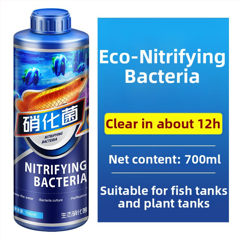 Nitrifikacijų bakterijų skystis akvariumui – vandens kokybės stabilizatorius, akvariumo įranga, prekinis ženklas Crazy aquatic plants