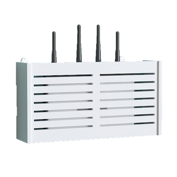 Zidna kutija za skladištenje bežičnog rutera i TV boxa, PVC, moderni minimalistički stil, zidni montažni, jednoslojno