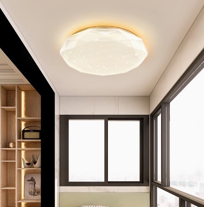 Lubų LED lemputė, modernus minimalistinis stilius, 220V, LED šviesa, dengiamas plotas 5–10㎡