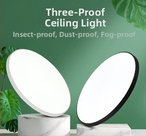 Lubų LED lemputė, modernus minimalistinis stilius, 220V, LED šviesa, dengiamas plotas 5–10㎡