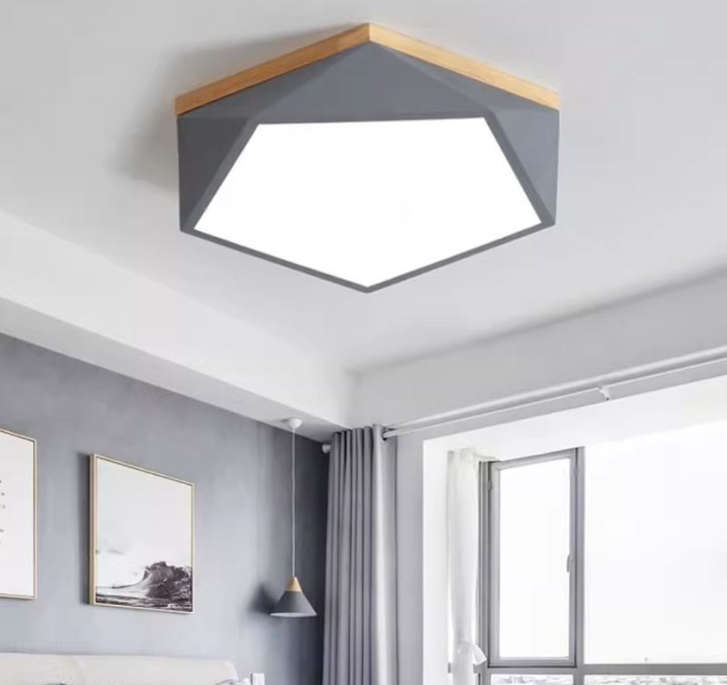 Lubų LED lemputė, modernus minimalistinis stilius, 220V, LED šviesa, dengiamas plotas 5–10㎡