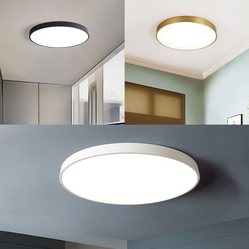Lubų LED lemputė, modernus minimalistinis stilius, 220V, LED šviesa, dengiamas plotas 5–10㎡