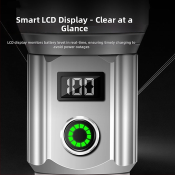 Kempingo žibintas su kaitinamosios lemputės lempute, įkraunamas, mygtuko jungiklis