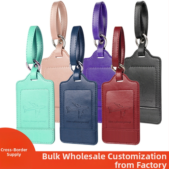 Lagaminų etiketė iš Changsheng Leather, PU oda, atspari dėvėjimui, rankų darbo siuvimas ir aliejuotais kraštais, 2022 metų pavasaris.