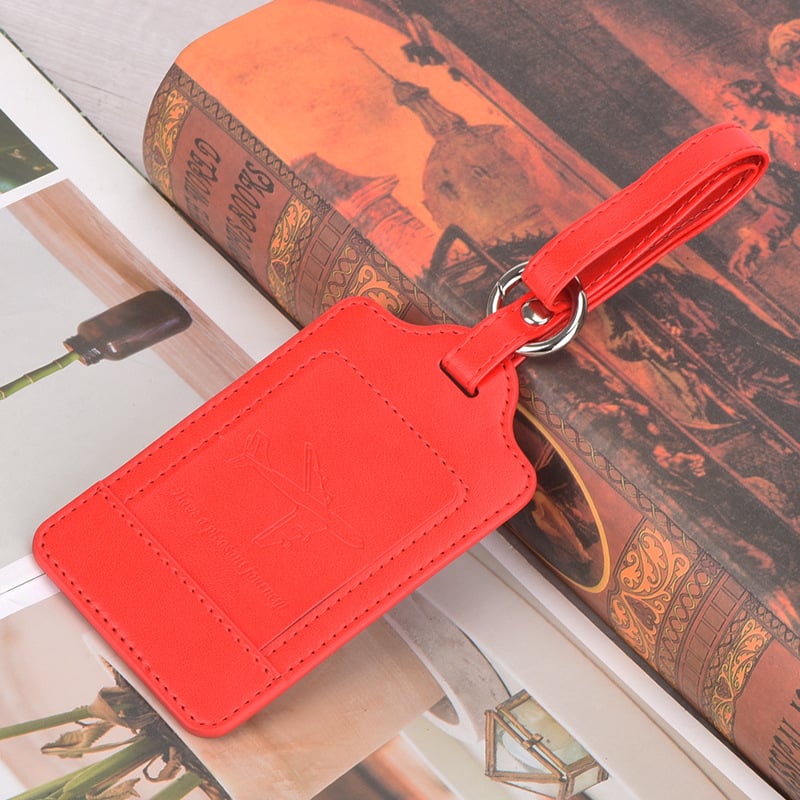 Ετικέτα αποσκευών από τη Changsheng Leather, PU δέρμα, ανθεκτικό στη φθορά, χειροποίητη κατασκευή με ραφή και επεξεργασία με λάδι, Άνοιξη 2022.