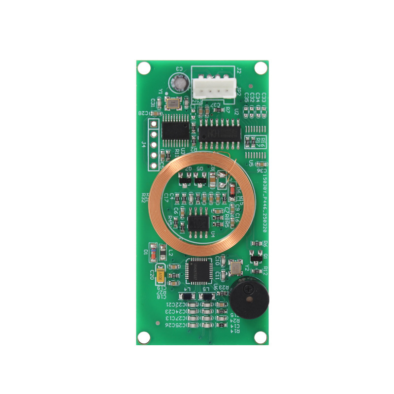 ZY-RFM407 RFID loendur moodul, kahekordne sagedus 125 kHz/13,56 MHz, USB/TTL/RS232 liides, toetab ID/IC/NFC DesFire Sony kaarte, loetav vahemik 2-6 cm, loetmise aeg 0,2 s