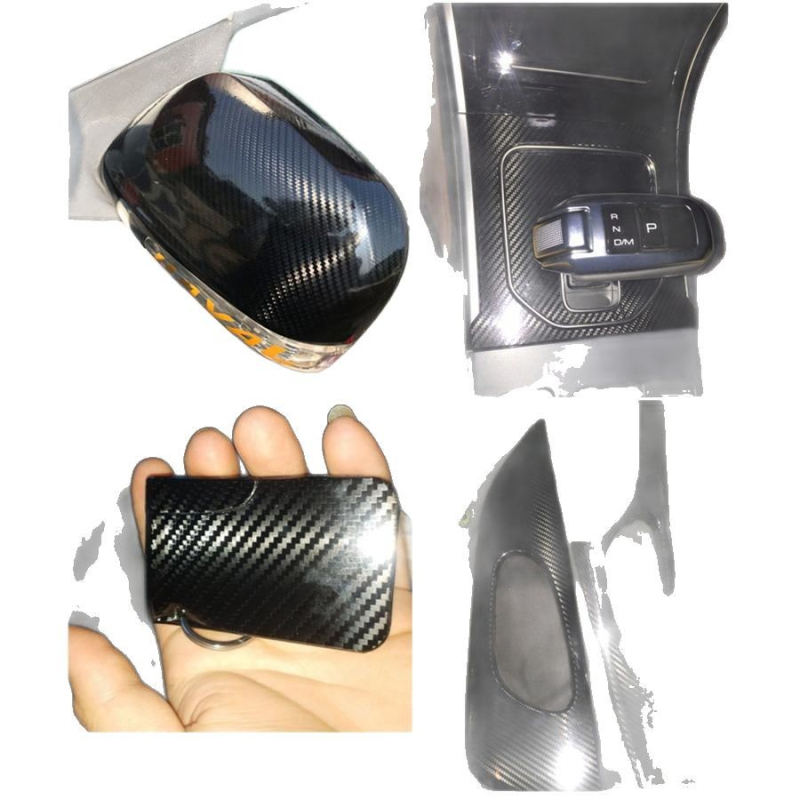 Automobilio anglies pluošto lipdukas – imitacinis anglies pluoštas, anglies pluošto raštas, klijais montavimui, produkto kodas Tb-870901187809