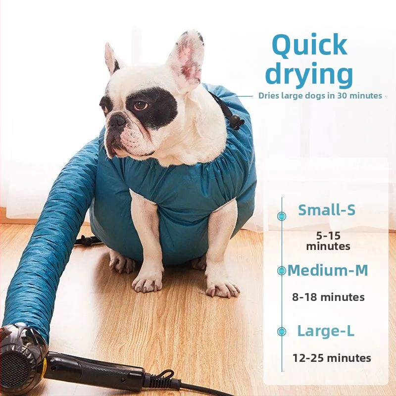 Dzīvnieku apmatojuma žāvēšanas sistēma kaķiem un suņiem — 2000W+, 110V, 1 motors, 1 apkures elements, universāla lietošana