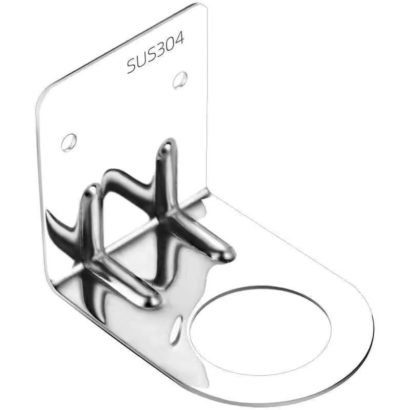 Raft de baie din oțel inoxidabil montat pe perete pentru dezinfectant de mână și lichid de vase — set din 2 piese | oțel inoxidabil 201 | certificare CE