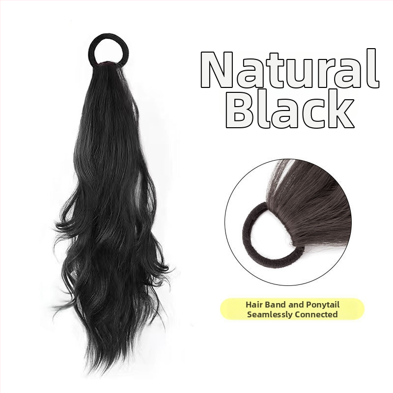 Parūka ar asti, model Hair rope ponytail, materiāls: augstas temperatūras šķiedras, tehnoloģija: mehānisms, piemērota sievietēm