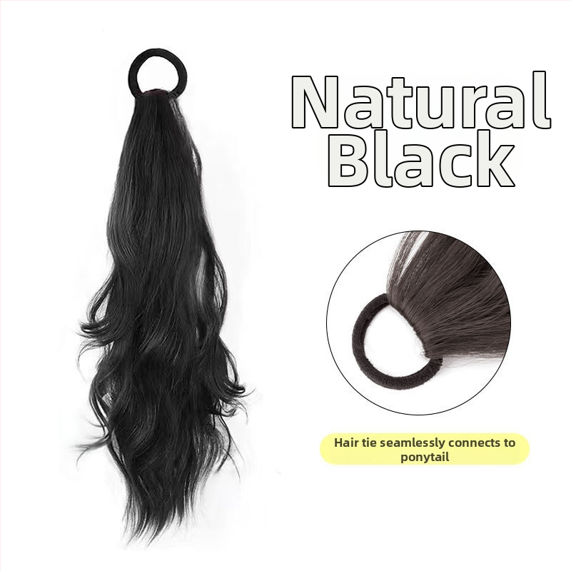 Parūka ar asti, model Hair rope ponytail, materiāls: augstas temperatūras šķiedras, tehnoloģija: mehānisms, piemērota sievietēm