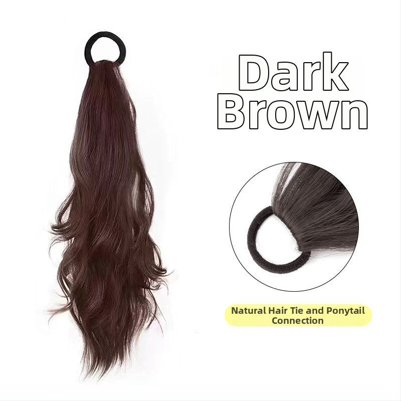 Parūka ar asti, model Hair rope ponytail, materiāls: augstas temperatūras šķiedras, tehnoloģija: mehānisms, piemērota sievietēm