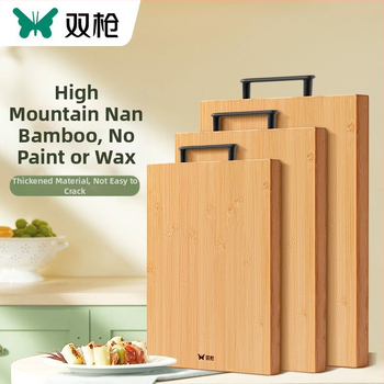 Suncha Double Gun bambuko pjaustymo lenta, neslidus, dvipusė