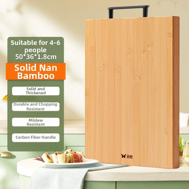 Suncha Double Gun bambuko pjaustymo lenta, neslidus, dvipusė