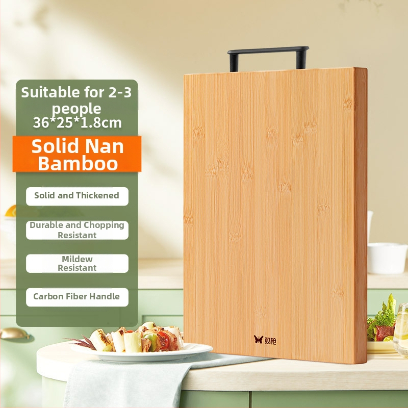 Suncha Double Gun bambuko pjaustymo lenta, neslidus, dvipusė