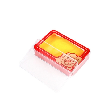 Stačiakampė PS plastiko pakuotės dėžutė su dangčiu, pritaikytas apdorojimas ir logotipo spauda, sienelės storis 1,5 mm