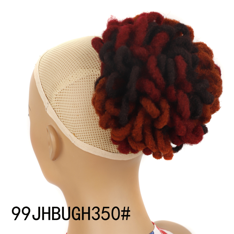 Dreddlokas parūka, ponijas asti — Meirui Lsfbzb, vietējais zīds, ar pievilkšanas auklu, mehāniska apstrāde