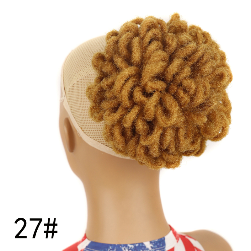 Dreddlokas parūka, ponijas asti — Meirui Lsfbzb, vietējais zīds, ar pievilkšanas auklu, mehāniska apstrāde