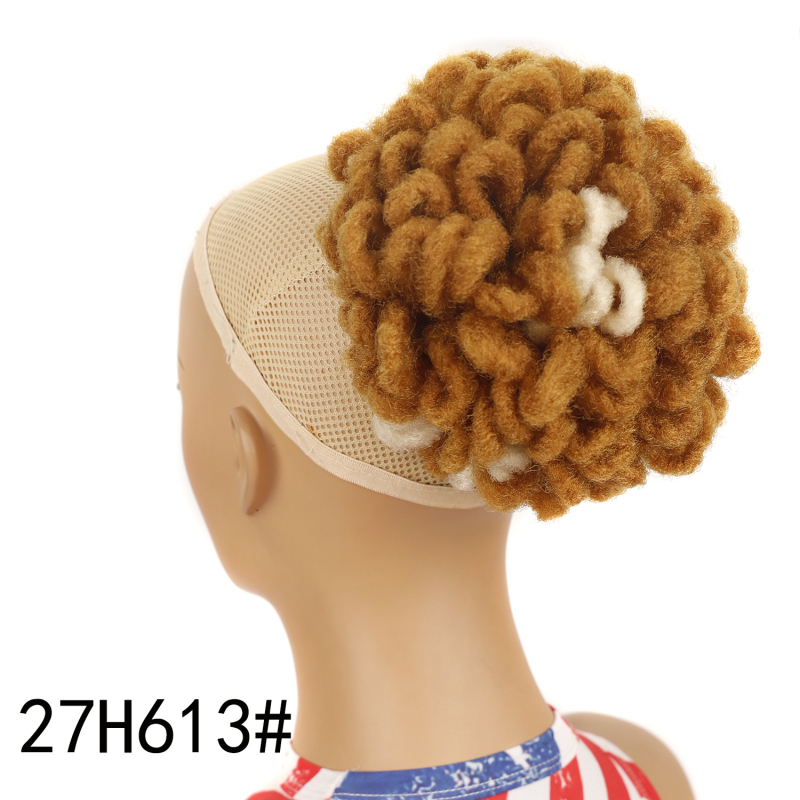 Dreddlokas parūka, ponijas asti — Meirui Lsfbzb, vietējais zīds, ar pievilkšanas auklu, mehāniska apstrāde