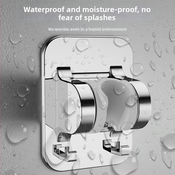 ABS dušo galvų laikiklis – be gręžimo, reguliuojamas, 0–80°C darbinė temperatūra, nominalus slėgis 1