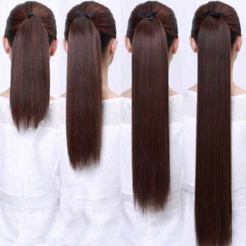 Sieviešu parūka asti — siksnas piestiprināšana, mehāniska stiprināšana, mati no termiski izturīgiem šķiedrām, nav krāsojama