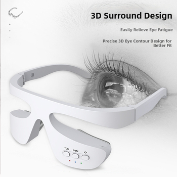 Bei Chengmei – Ured za njegu očiju, prijenosni bežični masažer očiju s toplom kompresijom i crvenim svjetlom, ugrađena baterija 300–500 mAh, IPX0, kućna upotreba