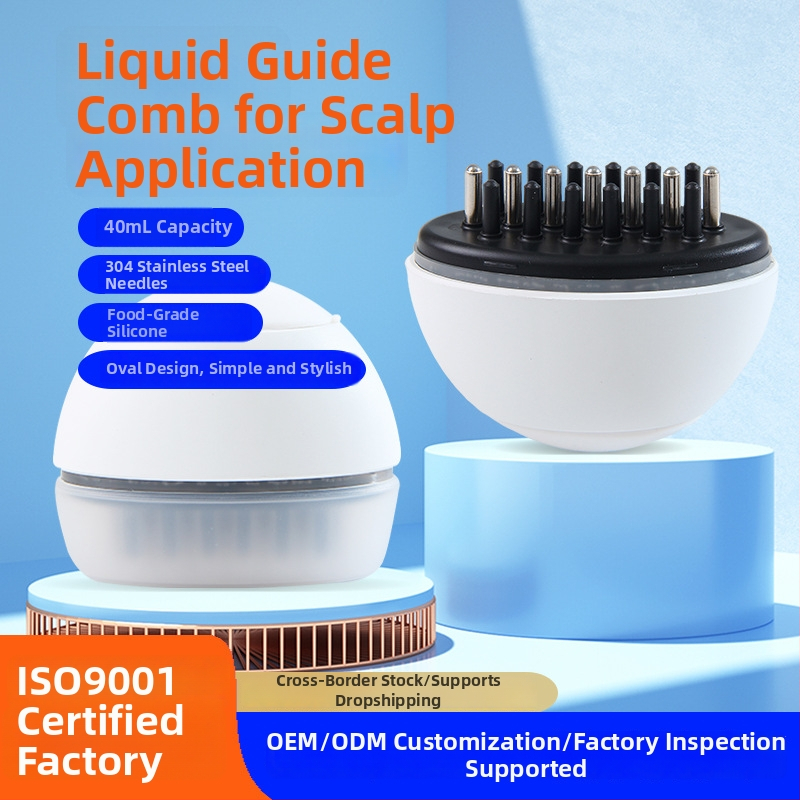 DYS01 Plaukų augimo esencijos įvedimo šukos, 40 ml, galvos odos gydymas