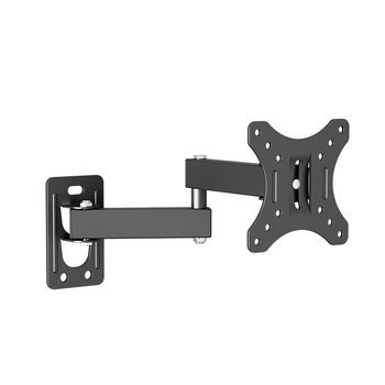 LCD monitoriui skirtas sieninis televizoriaus laikiklis, pasukamas ir išsiskleidžiantis, modelis Wmx012, apkrova 11–15 kg, medžiaga: geležis