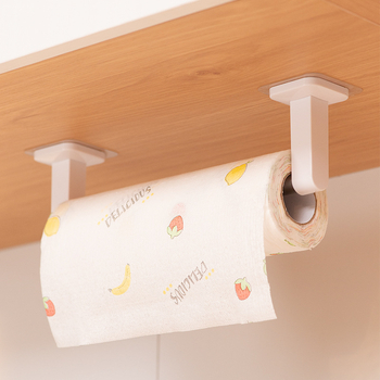 Be gręžimo virtuvės ritinių laikiklis ir folijos laikiklis, iš nerūdijančio plieno, elektroplakavimo paviršius, horizontalus vamzdis, šiuolaikinis minimalistinis stilius