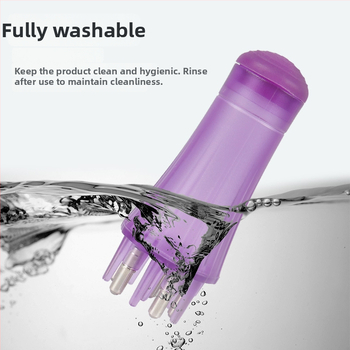 Skalpui skysto šukė su kamuoliukų masažu, CY-555, 23 g