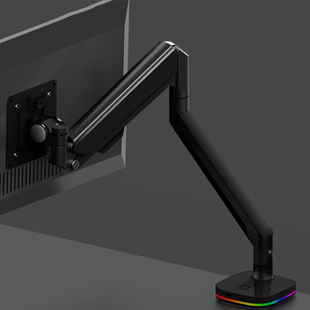 F80 VESA monitoria ranka, cantilever dizainas, mechaniniai valdymas, 15 kg apkrova, sieninis montavimas įmanomas