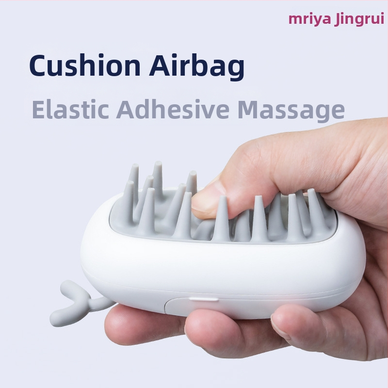 Mriya SR-2007 Plaukų galvos odos masažo šukos – plaukų priežiūrai su minkštais dantimis, skirta plaukų slinkimui, pradėta pardavime 2021