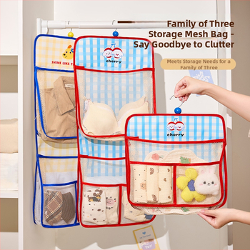 AZ77 Karājama uzglabāšanas soma ar daudzslāņu caurspīdīgiem nodalījumiem intīmiem un zeķēm, plakana forma, materiāli: twill + siets + PP