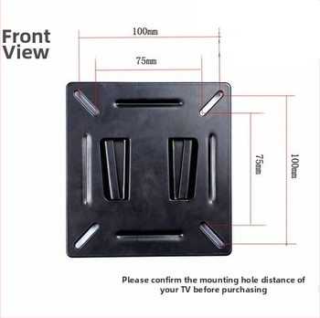 LCD monitoriaus sieninis laikiklis, modelis C11, apkrova 11–15 kg, geležinis laikiklis, užrakinimo anga