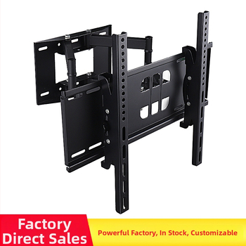 Teleskopinis pasukamas sieninis laikiklis TV/LCD, plieninis karkasas, mechaninis valdymas, apkrova 15 kg+