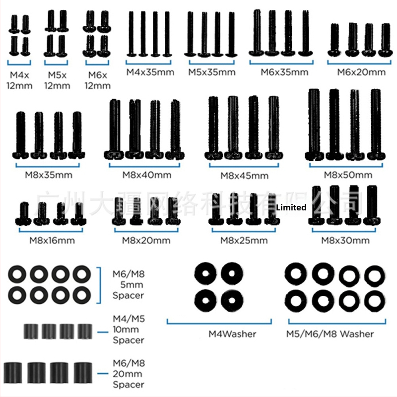 TV tvirtinimo varžtų rinkinys M568, mechaninis valdymas, licencijuotas privatus prekės ženklas