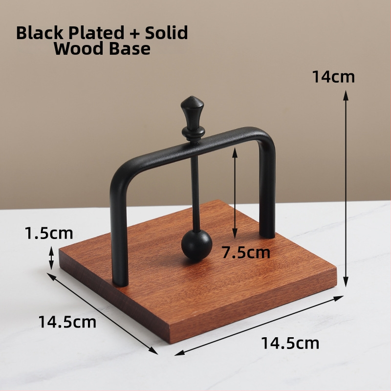 Servetėlių laikiklis, aliuminis, kvadratinės formos, šiuolaikinio minimalistinio stiliaus, stalviršio aksesuaras restoranams ir viešbučiams