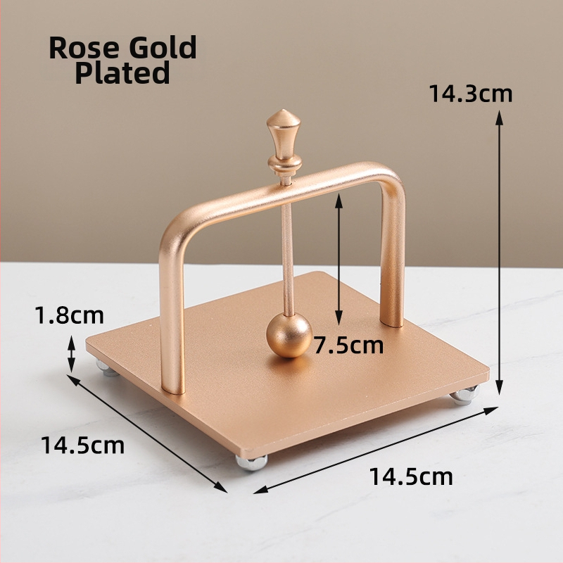 Servetėlių laikiklis, aliuminis, kvadratinės formos, šiuolaikinio minimalistinio stiliaus, stalviršio aksesuaras restoranams ir viešbučiams