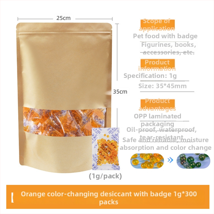 Namu desikantas — Changquan; džiovina ir dehidratuoja; pakuotė: maišelis; padėtis: gulėti plokščiai