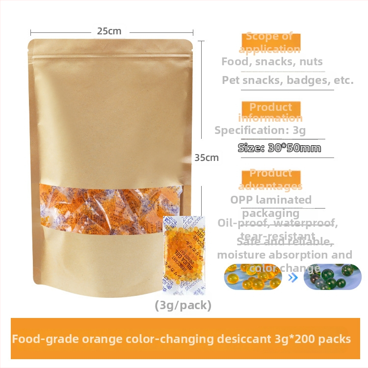 Namu desikantas — Changquan; džiovina ir dehidratuoja; pakuotė: maišelis; padėtis: gulėti plokščiai