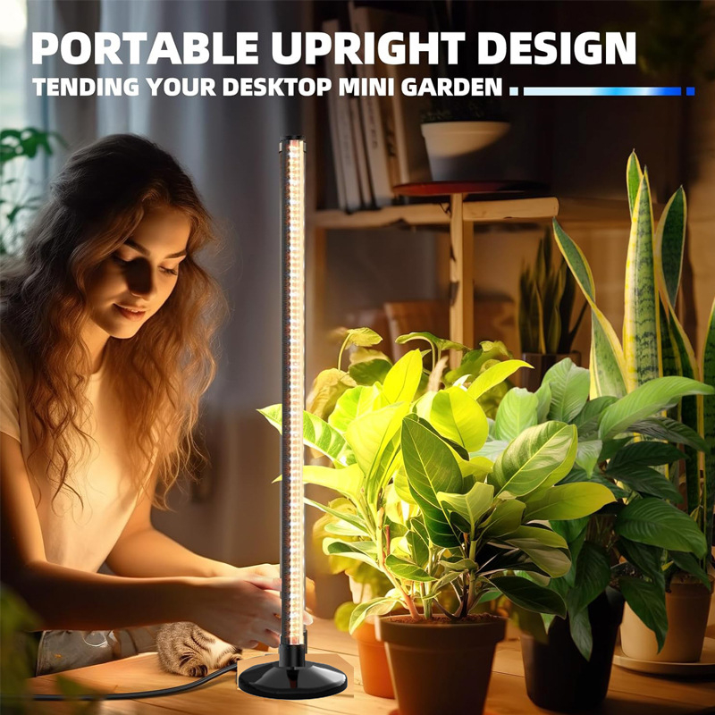 LED augalų šviesa ant trikojo stovo su nuotolinio valdymo pultu, visas spektras vidaus augimui, 336 LED, 3600 lm, IP44, įėjimo įtampa 36 V