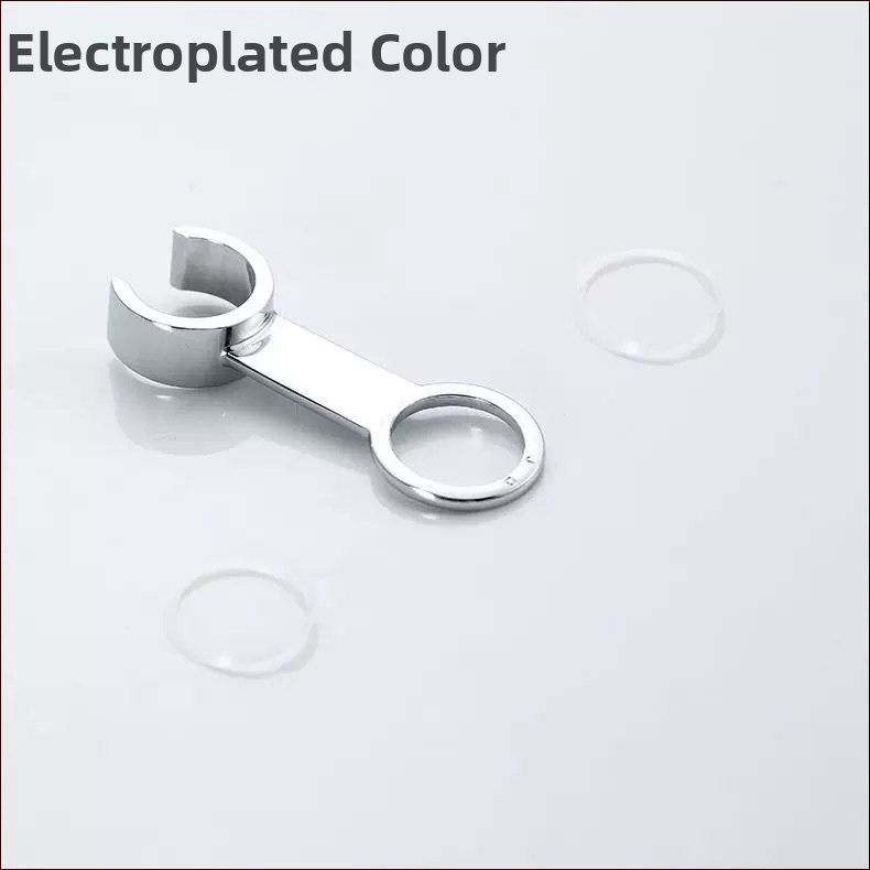 Tualeto dušo laikiklis su pasukamu laikikliu – nerūdijantis plienas, be gręžimo įrengimo, fiksuotas pagrindas, trikampio vožtuvo korpusas