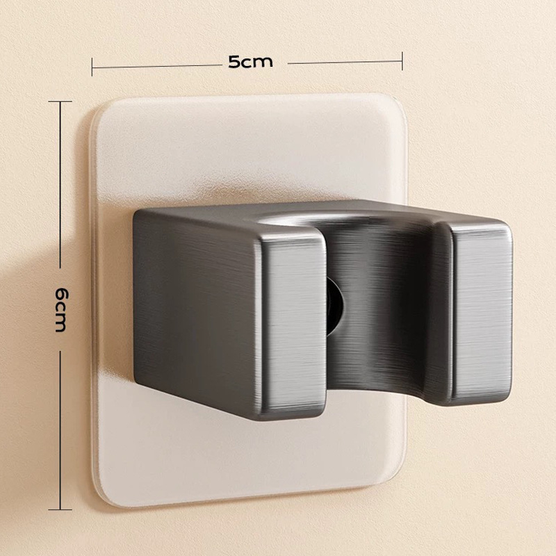 Tualeto dušo laikiklis su pasukamu laikikliu – nerūdijantis plienas, be gręžimo įrengimo, fiksuotas pagrindas, trikampio vožtuvo korpusas