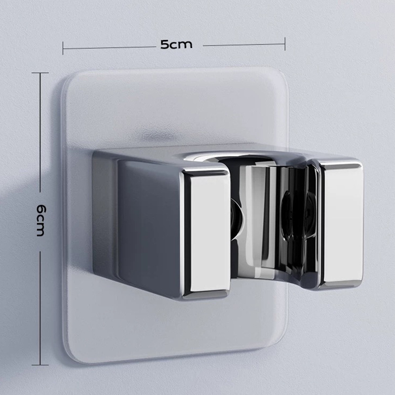 Tualeto dušo laikiklis su pasukamu laikikliu – nerūdijantis plienas, be gręžimo įrengimo, fiksuotas pagrindas, trikampio vožtuvo korpusas